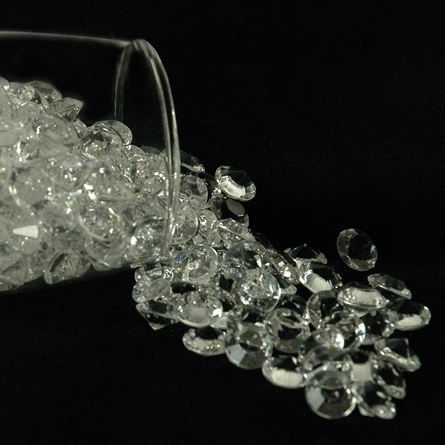 Dekoračné Diamantiky - Číre 6,5mm