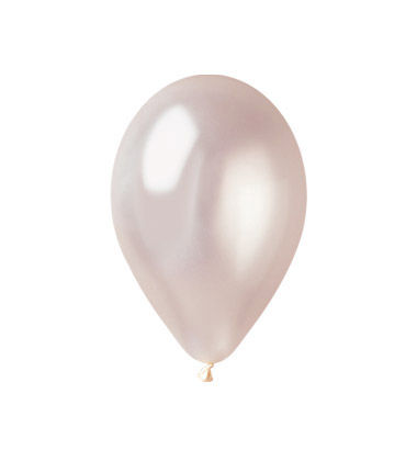 Balón Biely - Metalizový