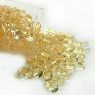 Dekoračné Diamantíky - Zlatá - 6,5 mm
